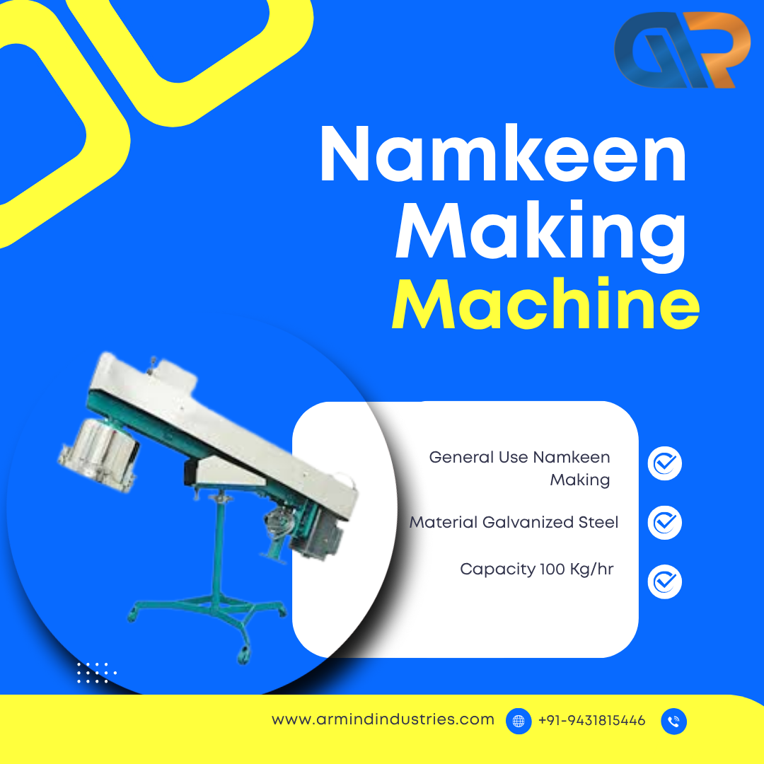 Bhujia Making Machine – Automatic Sev Bhujia Extruder for Namkeen Business